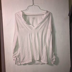 White Loft Blouse